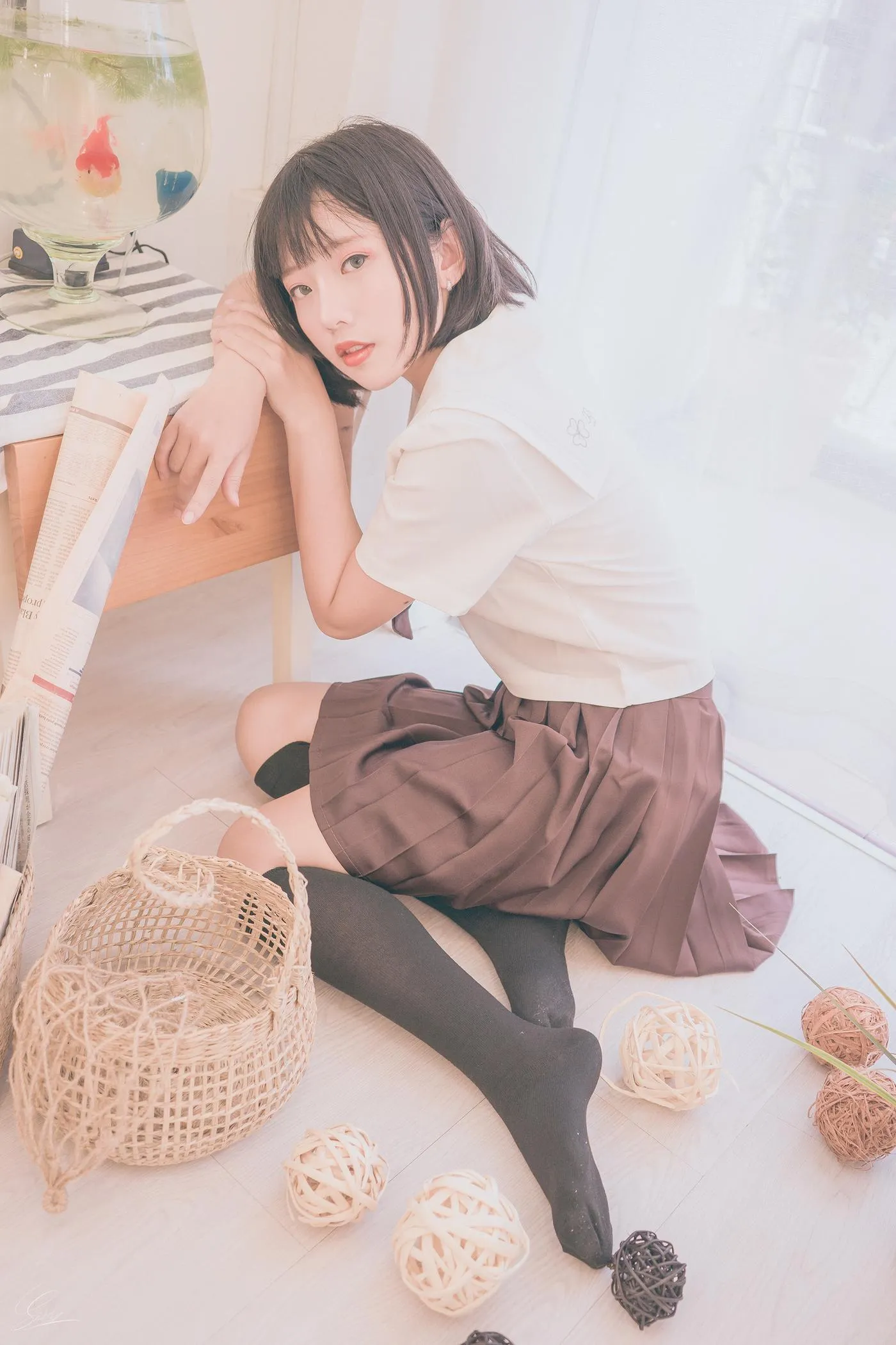 Messie Huang – NO.07 Birthday Seifuku [20P]插图4